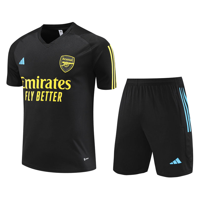 Maillot-Training-Arsenal-Noir-Homme-2023-2024