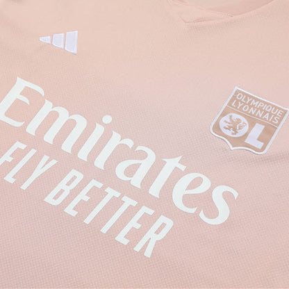 Maillot-Training-Lyon-Rose-Homme-2023-2024-2
