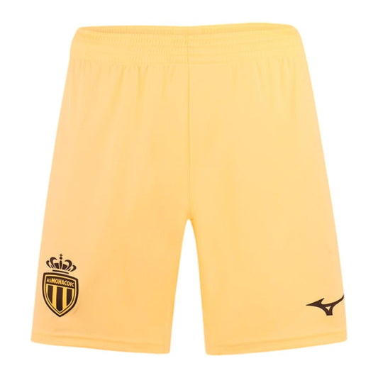 Short AS Monaco Third Homme 2025 2026 Jaune | Foot Sport