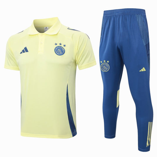 Polo Ajax Amsterdam Homme 2024 2025 Jaune | Foot Sport