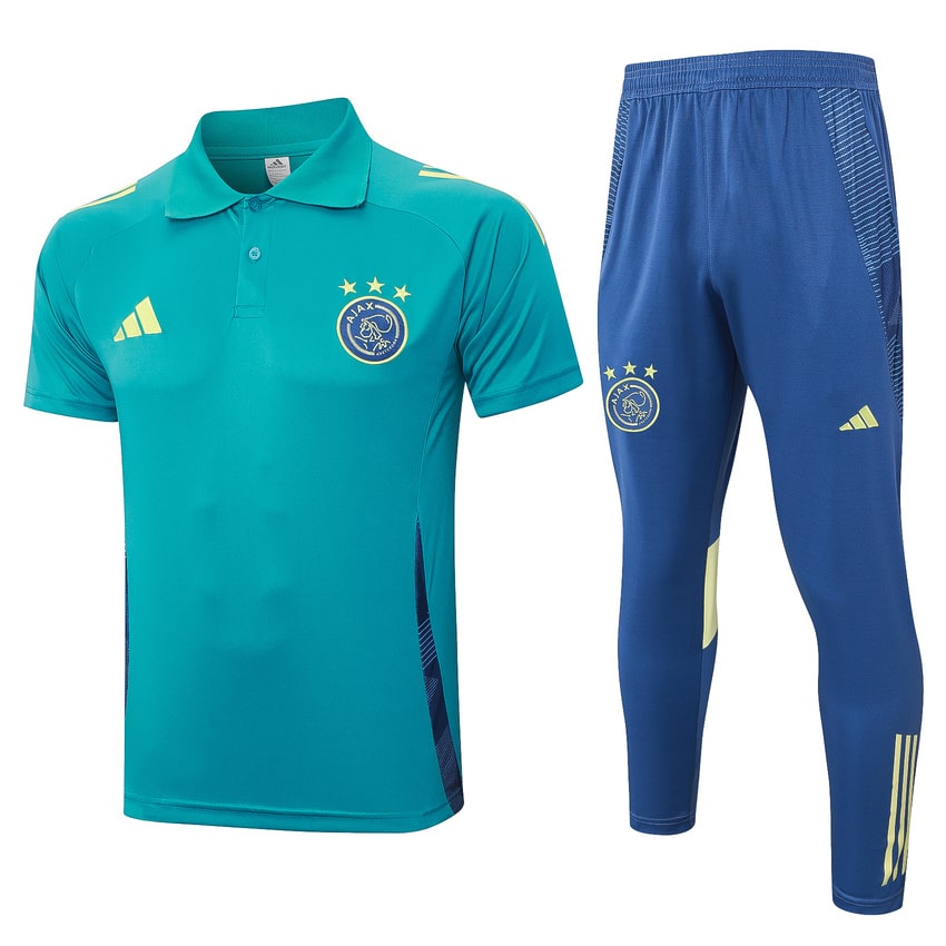 Survetement-Ajax-Polo-2024-2025-Vert