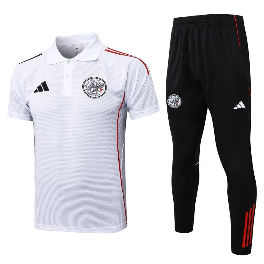Survetement-Ajax-Polo-2025-2026-Blanc-1