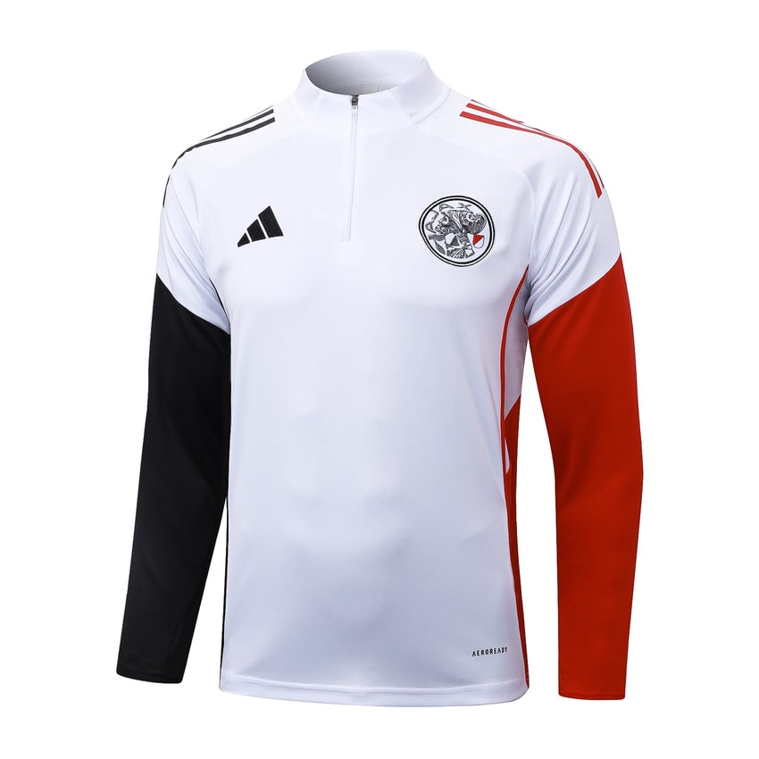 Survetement Ajax Amsterdam Training Homme 2024 2025 Blanc | Foot Sport