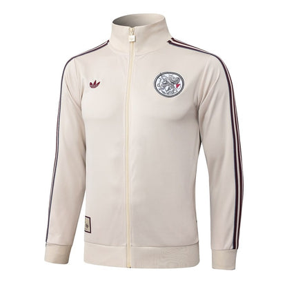 Survetement-Ajax-Veste-2025-2026-Beige-3