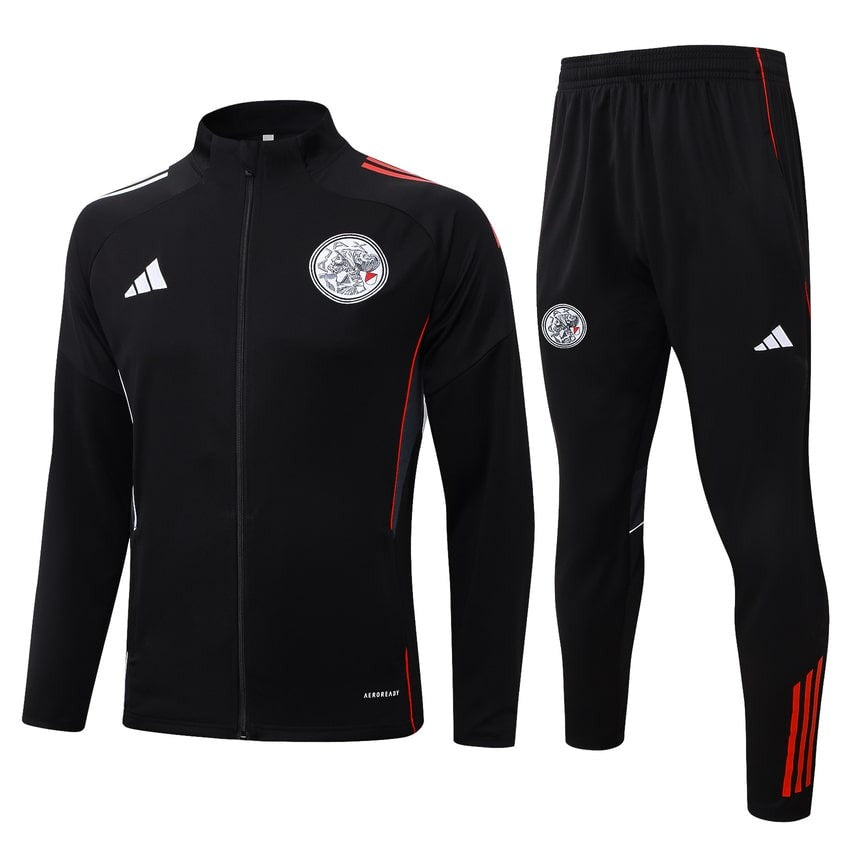 Survetement-Ajax-Veste-2025-2026-Noir-Sombre-1