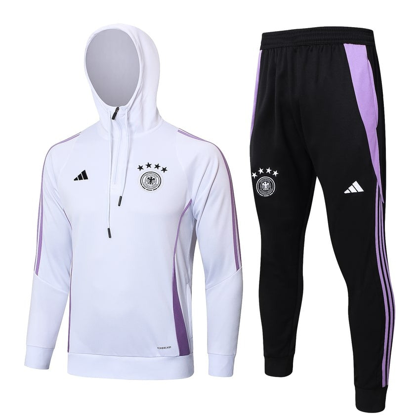 Survetement-Allemagne-Sweat-2024-2025-Blanc-1