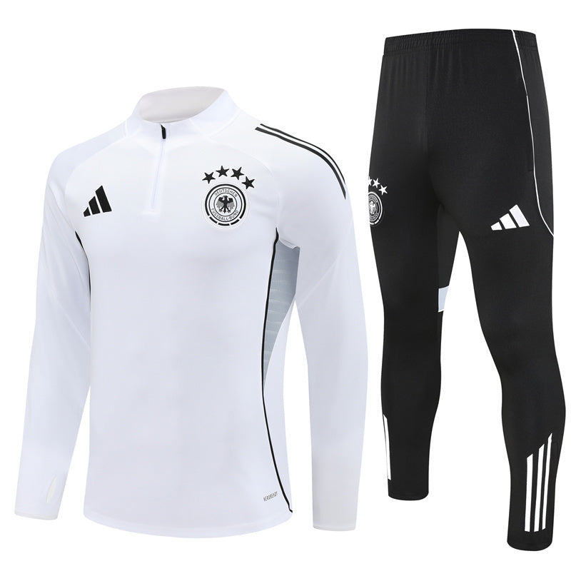 Survetement-Allemagne-Training-2025-2026-Blanc