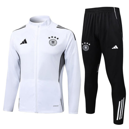 Survetement-Allemagne-Veste-2025-2026-Blanc-Noir-1