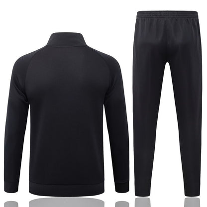 Survetement-Allemagne-Veste-2026-2027-Noir-Blanc-3