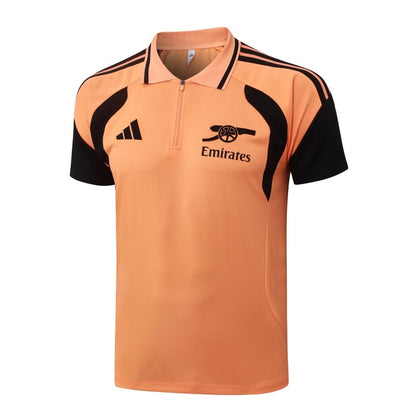 Survetement-Arsenal-Polo-2026-2027-Orange-Noir-3