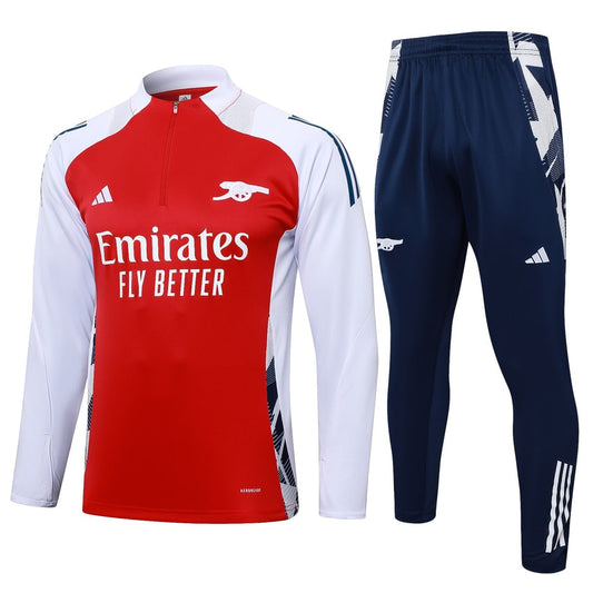 Survetement-Arsenal-Training-2024-2025-Rouge