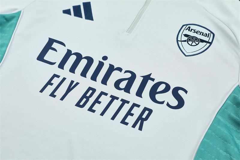 Survetement Arsenal Training Homme/Enfant 2025 2026 Bleu Ciel | Foot Sport
