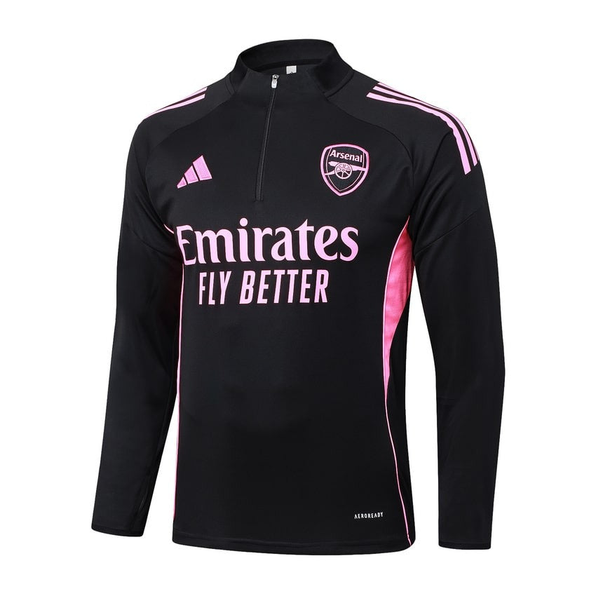 Survetement-Arsenal-Training-2025-2026-Noir-Rose-Clair-3