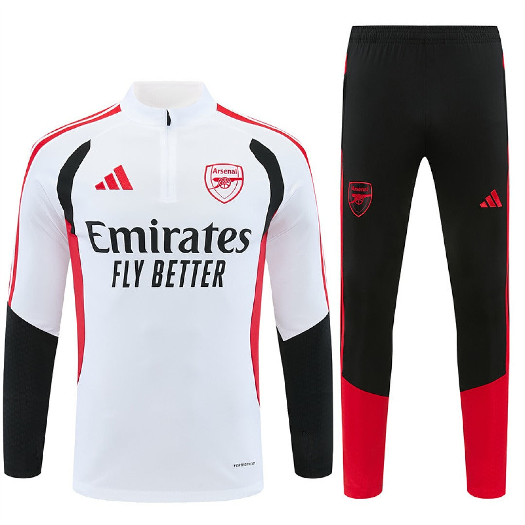 Survetement-Arsenal-Training-Homme-Enfant-2026-2027-Blanc-2