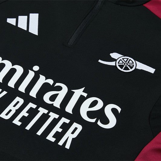 Survetement-Arsenal-Training-Homme-Enfant-2026-2027-Noir-Bordeaux-3