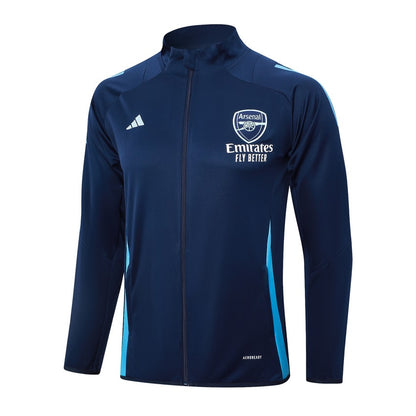 Survetement Arsenal Veste Homme/Enfant  2024 2025 Bleu | Foot Sport