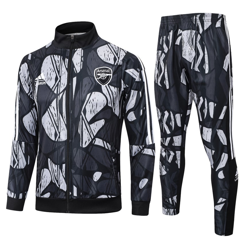 Survetement Arsenal Veste Homme/Enfant  2024 2025 Noir | Foot Sport