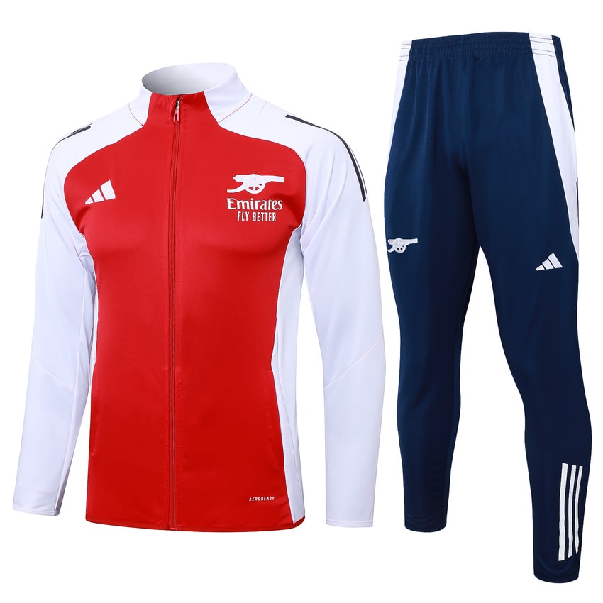 Survetement-Arsenal-Veste-2024-2025-Rouge