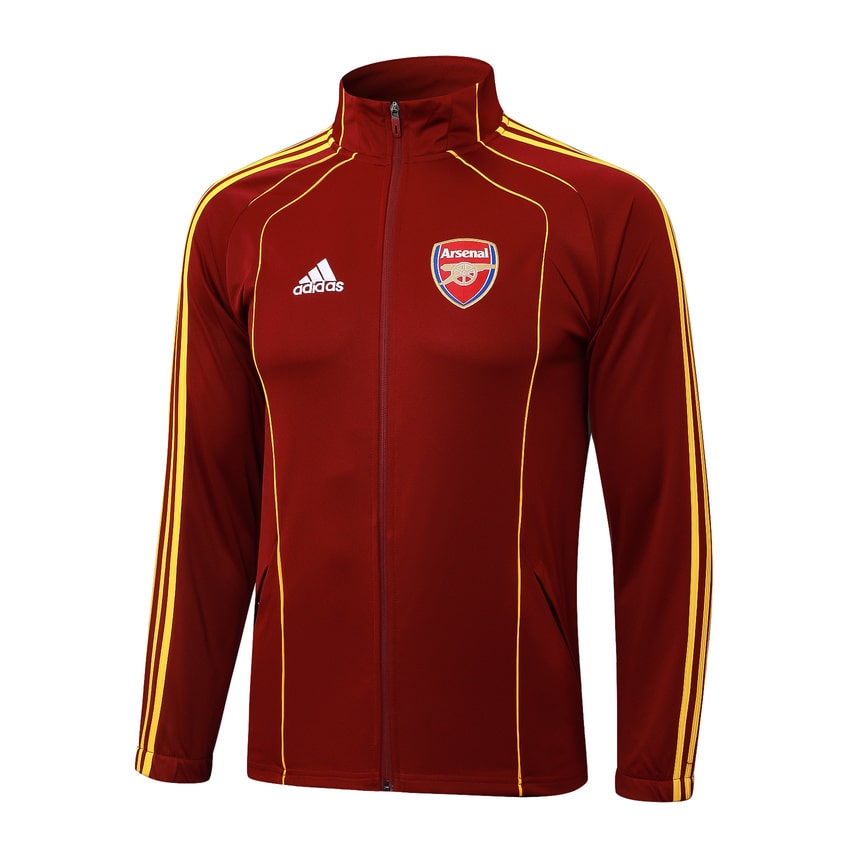 Survetement Arsenal Veste Homme 2025 2026 Rouge Foncé | Foot Sport