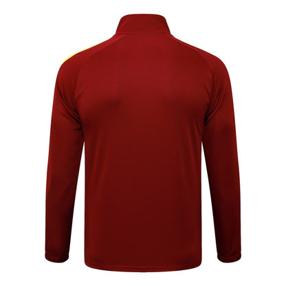 Survetement Arsenal Veste Homme/Enfant  2025 2026 Rouge Foncé | Foot Sport