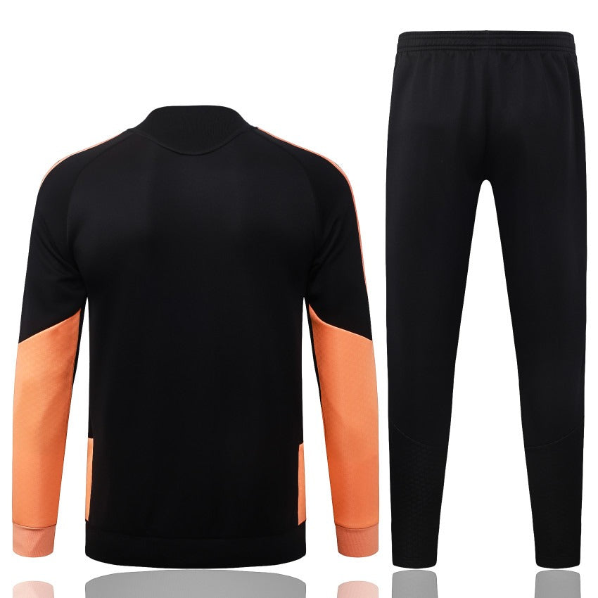 Survetement-Arsenal-Veste-2026-2027-Noir-Orange-2