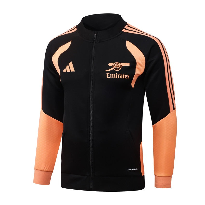 Survetement-Arsenal-Veste-2026-2027-Noir-Orange-4