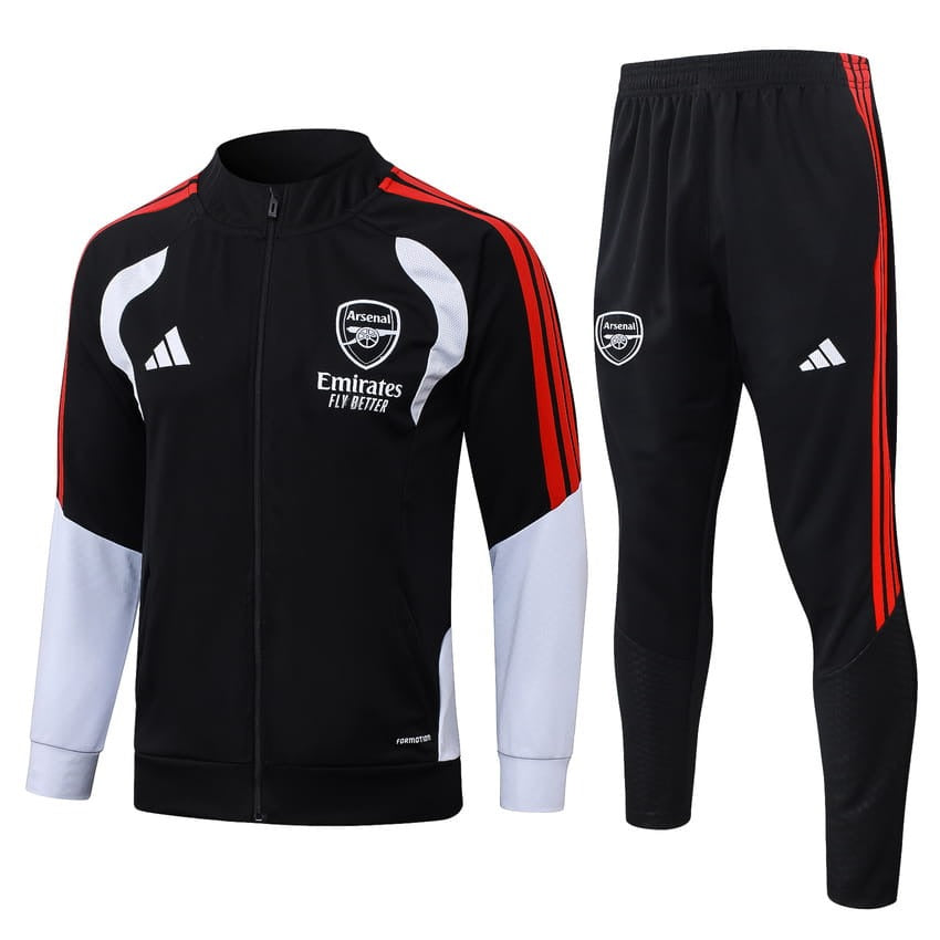 Survetement-Arsenal-Veste-2026-2027-Noir-Rouge-1
