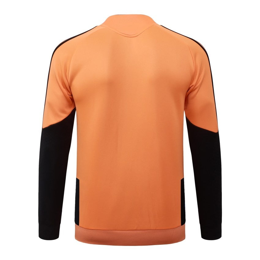 Survetement-Arsenal-Veste-2026-2027-Orange-Noir-3