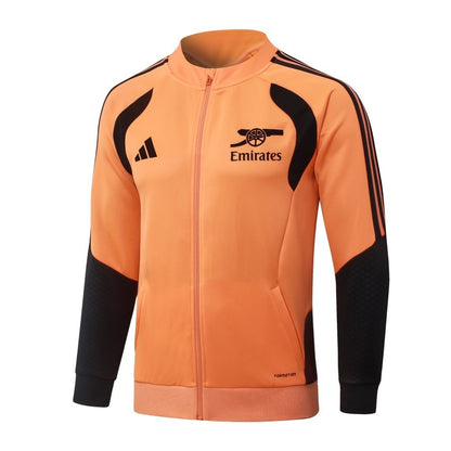 Survetement-Arsenal-Veste-2026-2027-Orange-Noir-4