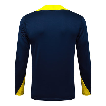Survetement Atletico Madrid Training Homme/Enfant 2025 2026 Bleu Jaune | Foot Sport