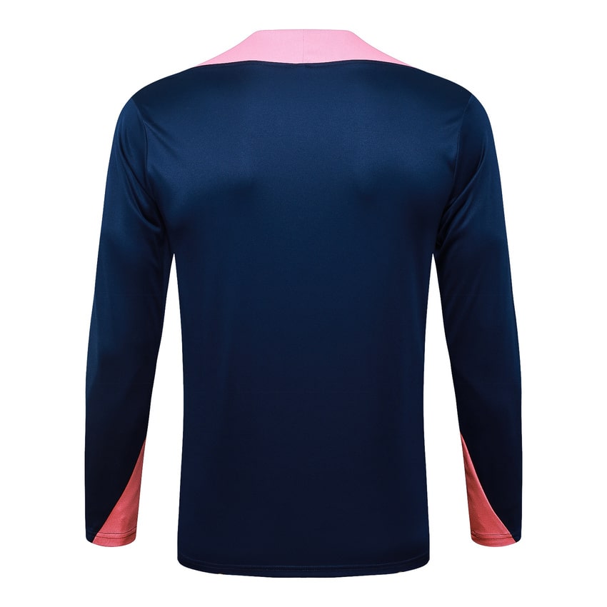 Survetement Barcelone Training Homme 2025 2026 Bleu Rose | Foot Sport