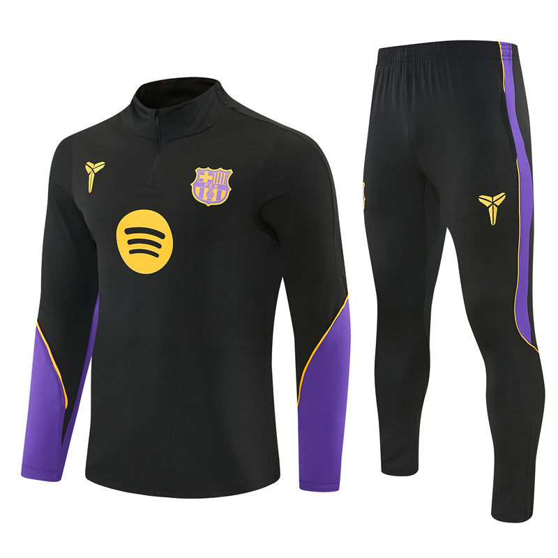 Survetement-Barcelone-Barca-Training-Homme-Enfant-2026-2027-Noir-1