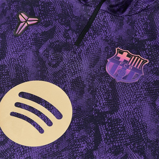 Survetement-Barcelone-Barca-Training-Homme-Enfant-2026-2027-Violet-Snakeskin-3