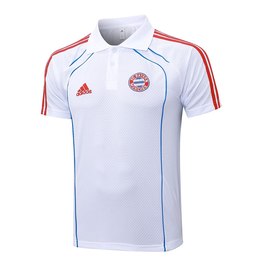 Polo Bayern Munich Homme 2025 2026 Blanc | Foot Sport