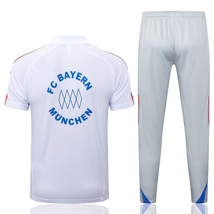 Polo Bayern Munich Homme 2025 2026 Blanc | Foot Sport