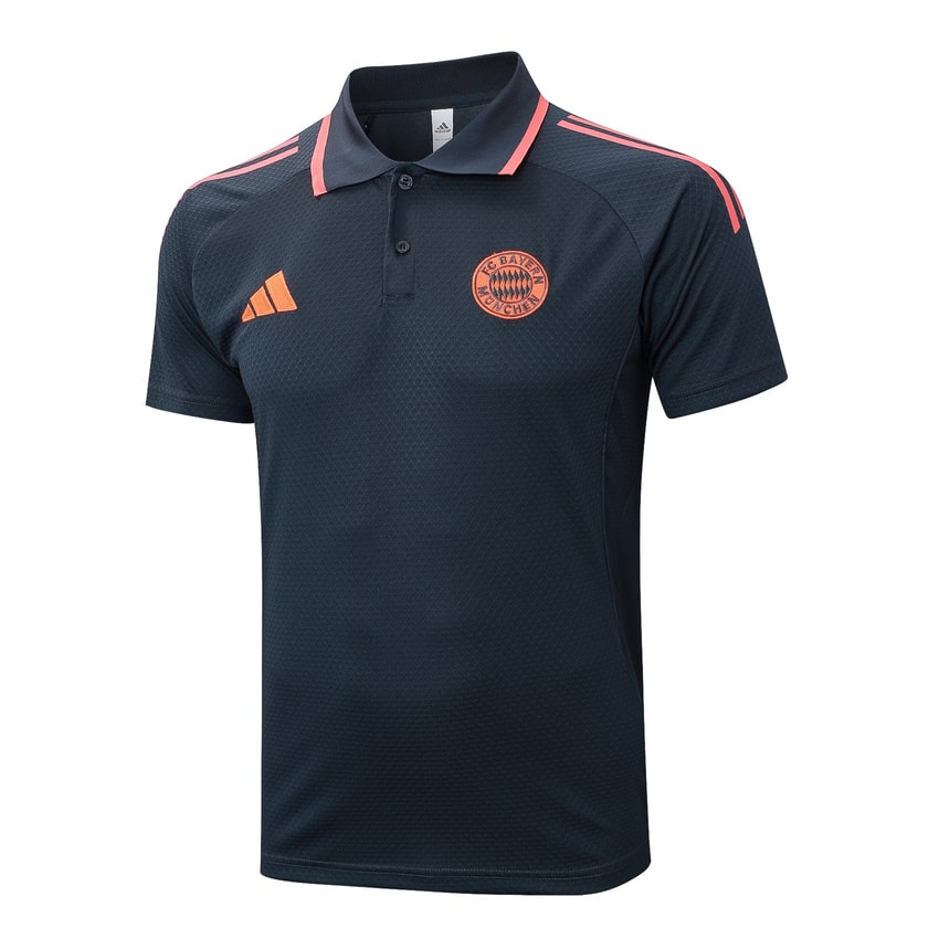 Polo Bayern Munich Homme 2025 2026 Noir Clair | Foot Sport