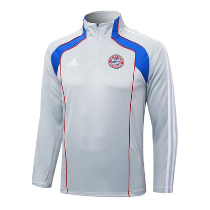 Survetement Bayern Munich Training Homme/Enfant 2025 2026 Gris | Foot Sport