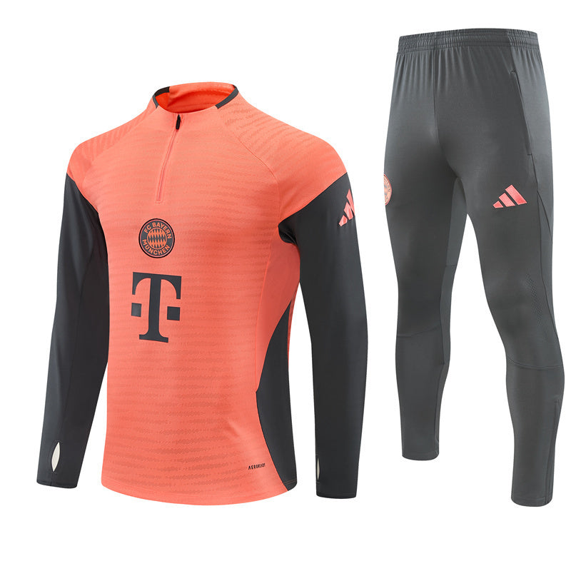 Survetement-Bayern-Munich-Training-2025-2026-Gris-Sombre-Orange-1