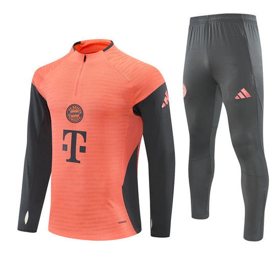 Survetement-Bayern-Munich-Training-2025-2026-Gris-Sombre-Orange-1