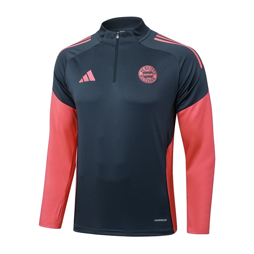 Survetement Bayern Munich Training Homme 2025 2026 Noir Rouge | Foot Sport