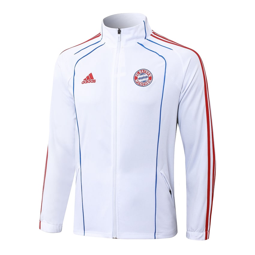 Survetement Bayern Munich Veste Homme 2025 2026 Blanc | Foot Sport