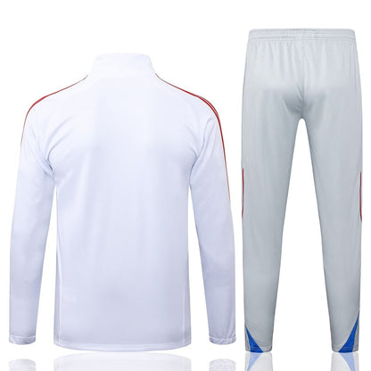 Survetement Bayern Munich Veste Homme/Enfant  2025 2026 Blanc | Foot Sport