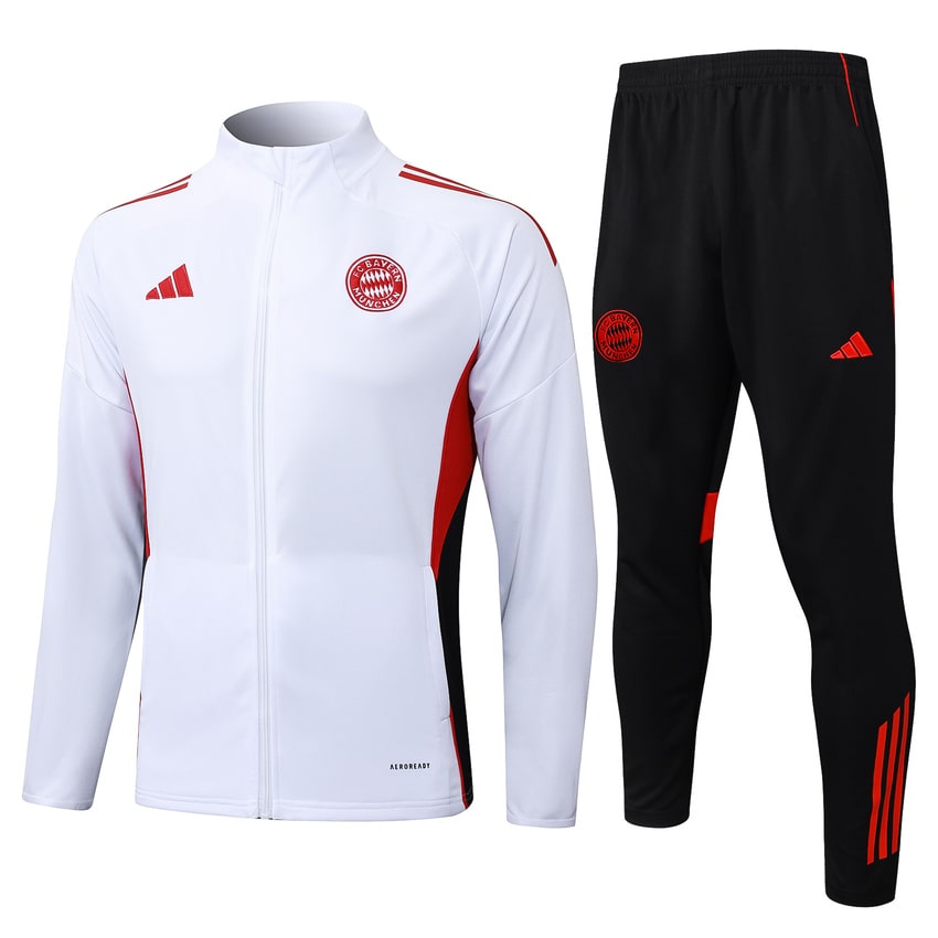Survetement-Bayern-Munich-Veste-2025-2026-Blanc-Clair-1