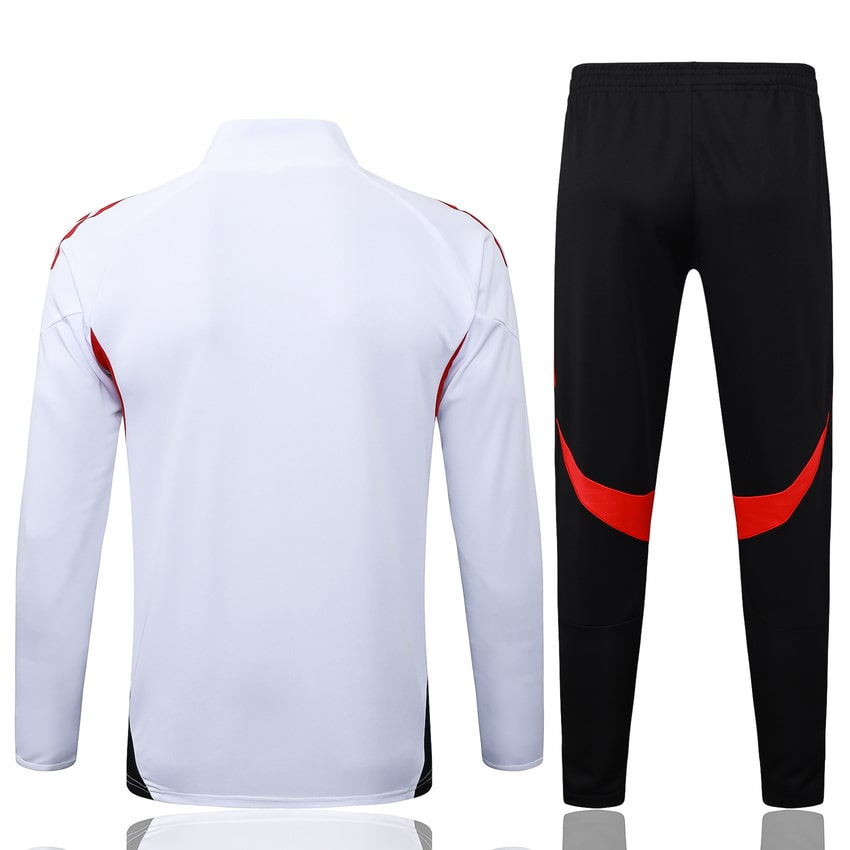 Survetement Bayern Munich Veste Homme 2025 2026 Blanc Clair | Foot Sport