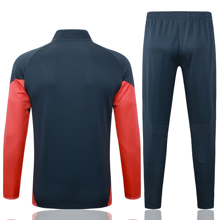 Survetement Bayern Munich Veste Homme 2025 2026 Noir Rouge | Foot Sport