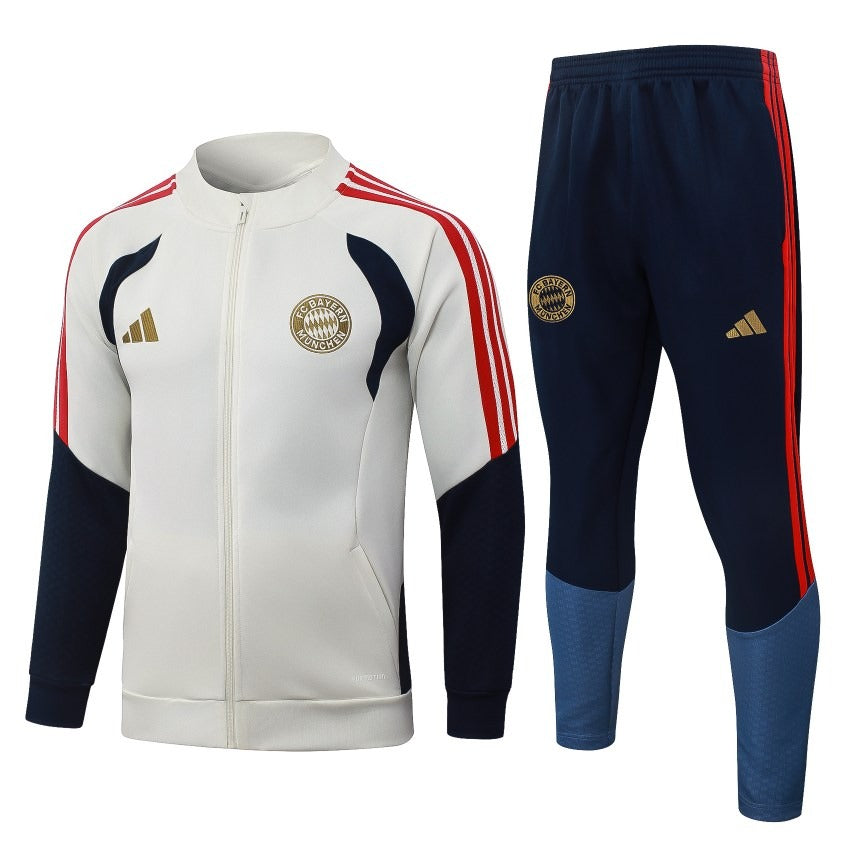 Survetement-Bayern-Munich-Veste-2026-2027-Beige-1