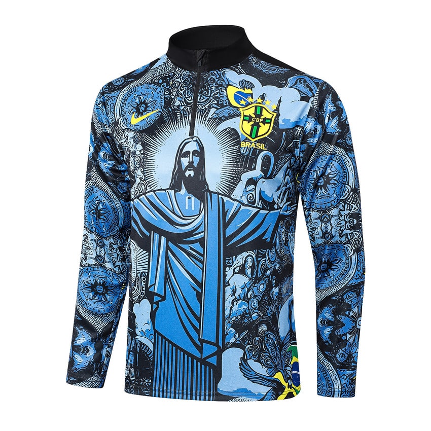 Survetement-Bresil-Training-2024-2025-Bleu-Motif-2