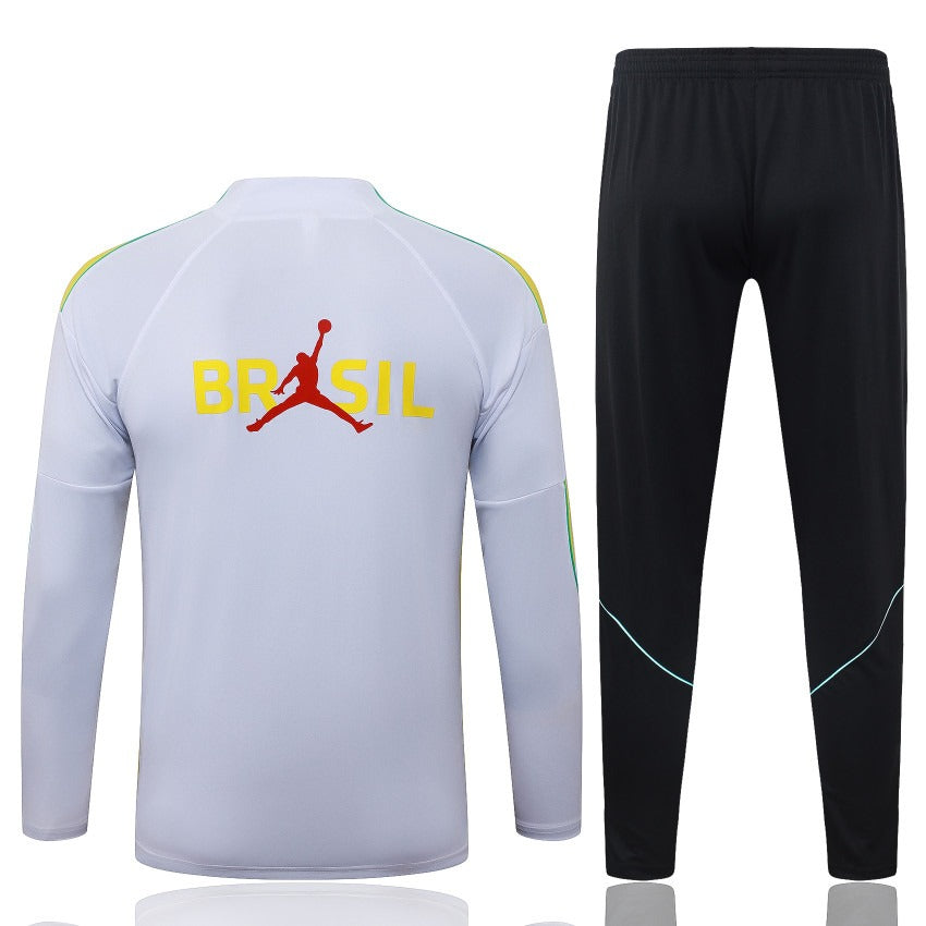Survetement-Bresil-Training-2026-2027-Blanc-Noir-2