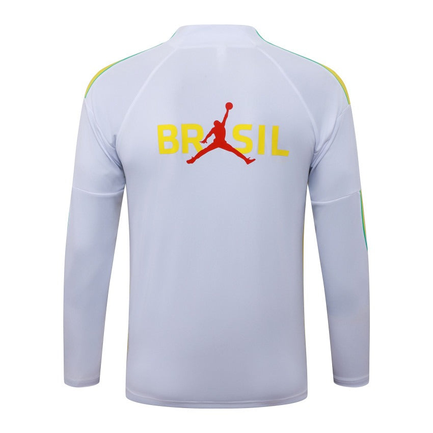 Survetement-Bresil-Training-2026-2027-Blanc-Noir-4