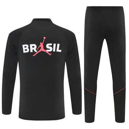 Survetement-Bresil-Training-2026-2027-Noir-Orange-2